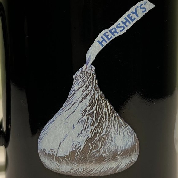 Hershey’s Chocolate Kisses Candy Wrapped in Shiny Silver Foil Mug - Picture 6 of 6